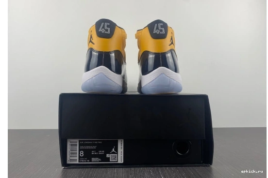 Cheap EP 11 black Air AJ11 and yellow Jordan 0102